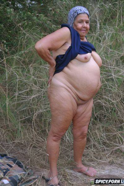Extremely fat thighs, outdoors, big thick thighs, big very fat obese belly - spicy.porn on pornintellect.com