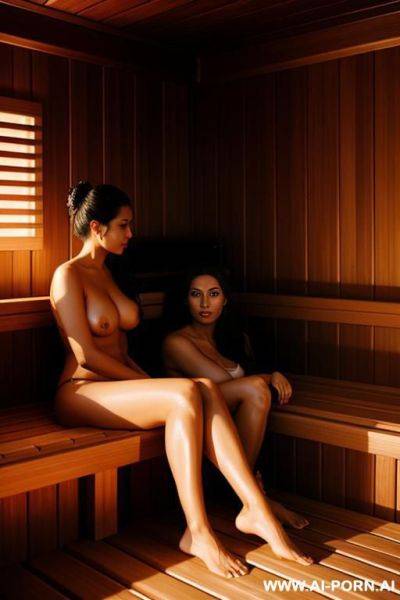3 uzbek woman in sauna - ai-porn.ai - Uzbekistan on pornintellect.com