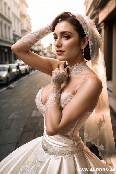 Bride gigantic boobs - ai-porn.ai on pornintellect.com