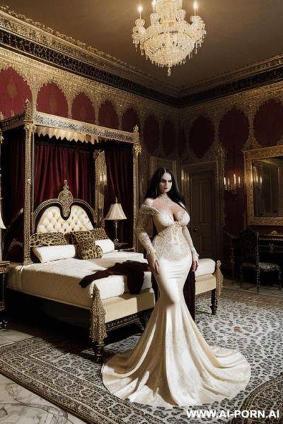 Lace lingerie, nightgown, negligee - ai-porn.ai on pornintellect.com