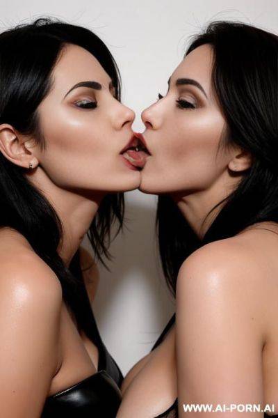 Two women lick each other - ai-porn.ai on pornintellect.com