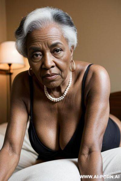 Old negro fucks beautiful old woman - ai-porn.ai on pornintellect.com