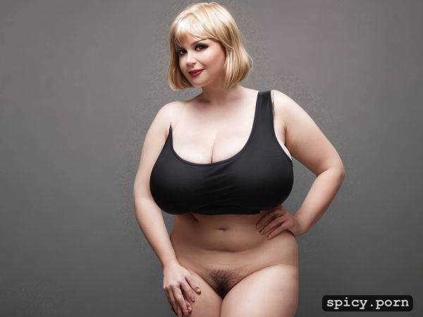 Standing, european woman, standing up, full frontal, short hair - spicy.porn on pornintellect.com