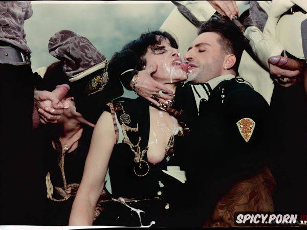 Real natural colors expressive characters embossed image high quality a cramped drunken naive countess swallows too much cum deep inside in neck from the king guardsmen and chokes - spicy.porn on pornintellect.com