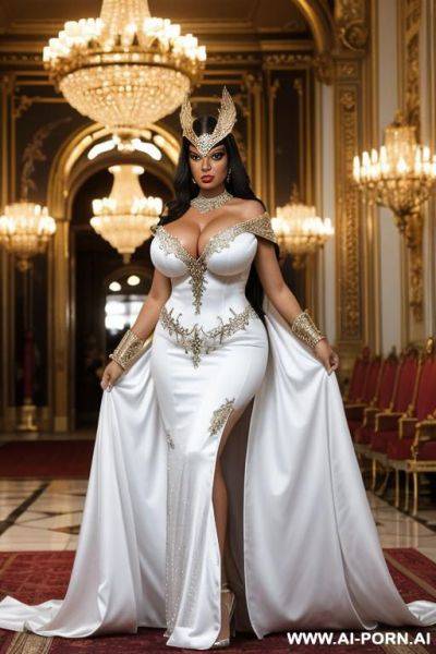 Wearing masquerade mask, photo realistic, - ai-porn.ai on pornintellect.com
