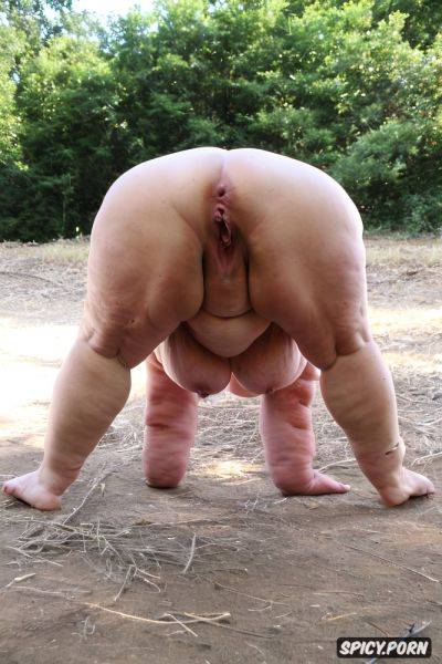 Obese, big belly, penetrated by a young man with a big dick in the anus - spicy.porn on pornintellect.com