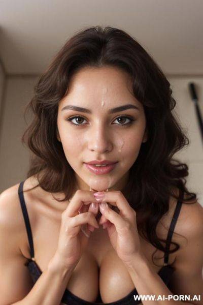 Woman, redhead, gystyle, nice butt, asian, light black skin, g string pulled aside - ai-porn.ai on pornintellect.com