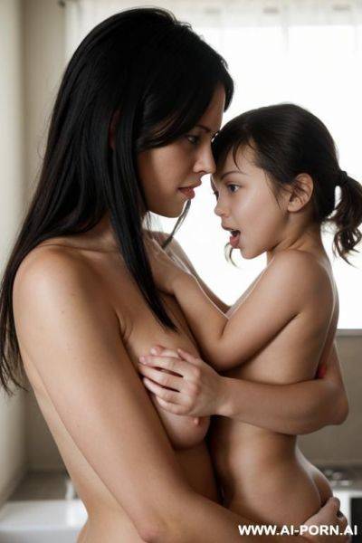Scared naked mom with her scared naked daugher - ai-porn.ai on pornintellect.com