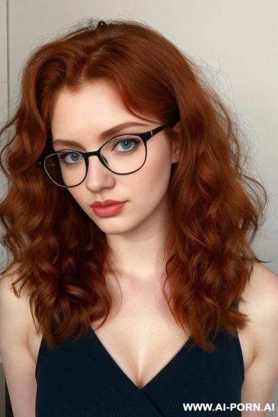(thick rimmed glasses) (long hair) (s) - ai-porn.ai on pornintellect.com