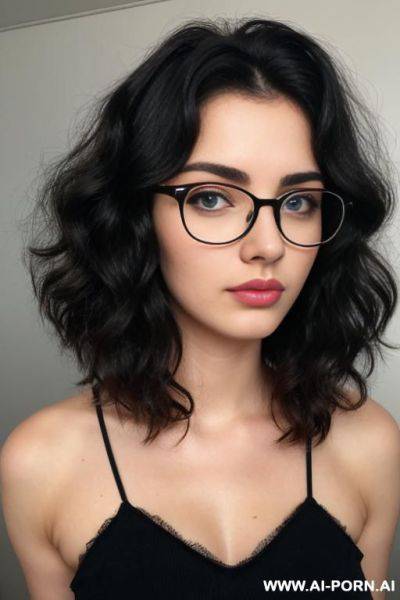 (thick rimmed glasses) - ai-porn.ai on pornintellect.com