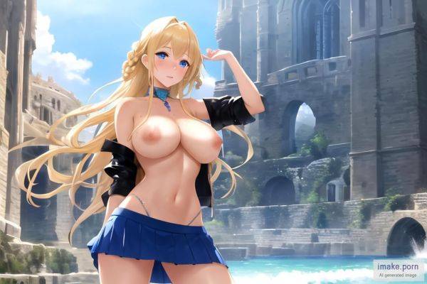 Single Girl, Teen 18+, Big Tits, Blonde, Braided, Freckles, Blue... - imake.porn on pornintellect.com