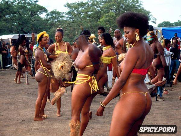 Big tits, lot of native dancers vivid natural colors embossed bodies africa - spicy.porn on pornintellect.com