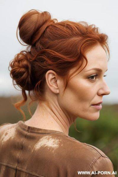 Muddy ginger wavy hair - ai-porn.ai on pornintellect.com