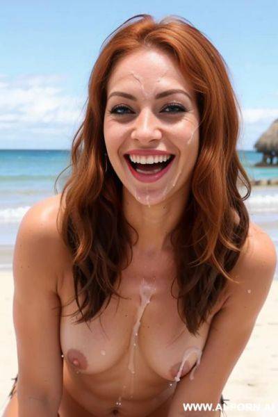 Sexy hottie woman, using hijab, using shorts, sexy at sunny day - ai-porn.ai on pornintellect.com