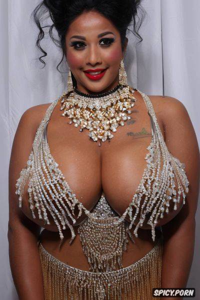 Massive breasts, long wavy black hair, color photo, silver and gold jewellery - spicy.porn - India on pornintellect.com