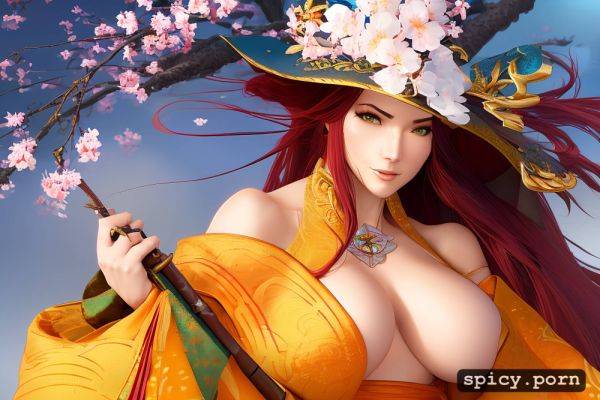 Highres, masterpiece, woman cgsociety, vibrant, a close up of a woman in a costume - spicy.porn - Japan on pornintellect.com