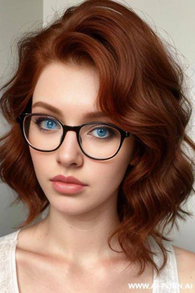 Thick rimmed glasses - ai-porn.ai on pornintellect.com