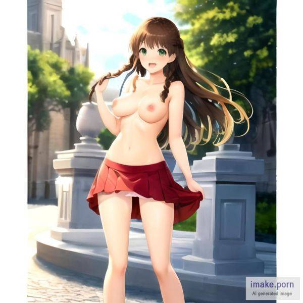 Single Girl, Standing, Normal body, Long Hair, Brunette, Naked,... - imake.porn on pornintellect.com