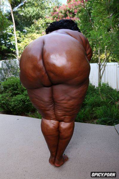African tribal outfit, enormous round ass, hyperrealistic, sixty of age - spicy.porn on pornintellect.com