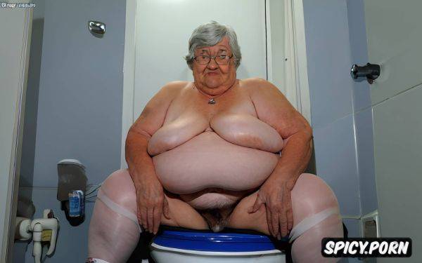 Full length frontal view total body from below, big protruding belly - spicy.porn on pornintellect.com