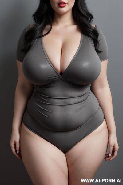 Голая, hourglass body, very fat - ai-porn.ai on pornintellect.com