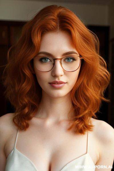Large framed glasses - ai-porn.ai on pornintellect.com