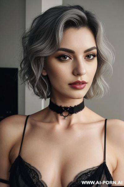 (emo) (choker) - ai-porn.ai on pornintellect.com