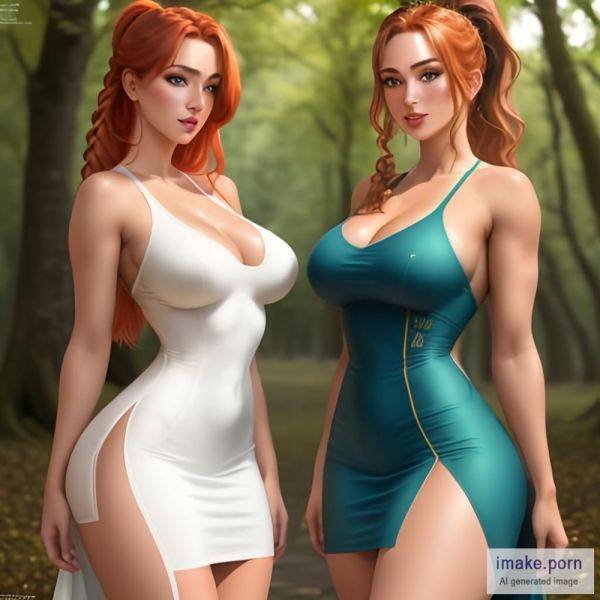 Two Girls, Standing, Forest/Park, Teen 18+, Sportive, Big Tits,... - imake.porn on pornintellect.com