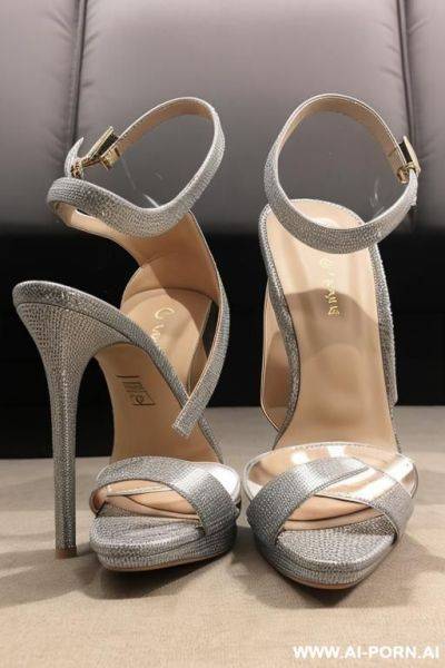 Two lesbian sucking toes in hight heels glass sandal - ai-porn.ai on pornintellect.com