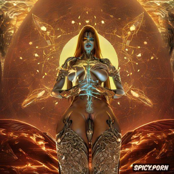 Long black hair, spraying out of ripped off penis, penis being ripped off - spicy.porn on pornintellect.com