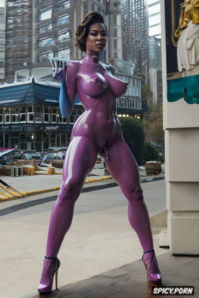 Oiled body, playboy magazine photoshoot, hyper detailed, high heeled wedges - spicy.porn on pornintellect.com