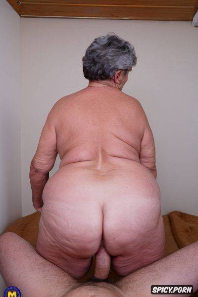 Visible anus, first person pov, cowgirl, color photo, bbw, short white hair - spicy.porn on pornintellect.com