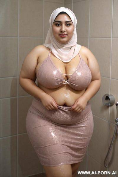 Arab girl hijabi naked shower - ai-porn.ai on pornintellect.com