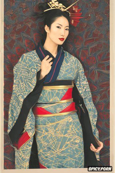 Van dyck, flat painting japanese woodblock print, masterpiece painting - spicy.porn - Japan - Thailand on pornintellect.com