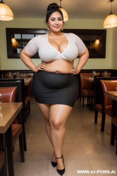 Proportionately fat, mexican, gorgeous, tan, tight clothes, extra thicc, pear shaped - ai-porn.ai - Mexico on pornintellect.com