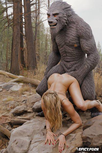 Lifting her ass into the air with powerful pelvic thrusts, gripping her waist - spicy.porn on pornintellect.com