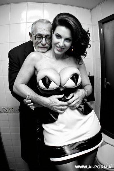 ((((view fish eye lens view)))) ((((view fish eye lens view)))) ((((medium shot)))) ((((hugging lot oldman behind )))) ((((party inside an men bathroom)))) ((((keep same face)))) pretty face italian - ai-porn.ai - Italy on pornintellect.com