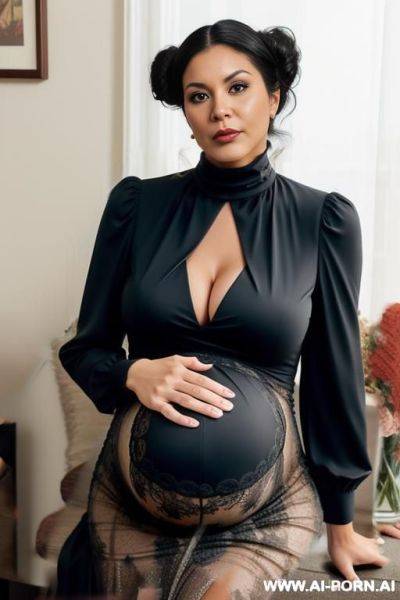 Lomg dress pregnant - ai-porn.ai on pornintellect.com