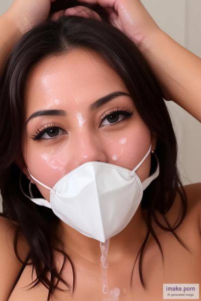 Cumshot, Facial, Latex, Photorealistic - imake.porn on pornintellect.com