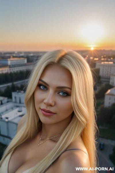 Gorgeous blonde russian woman - ai-porn.ai - Russia on pornintellect.com