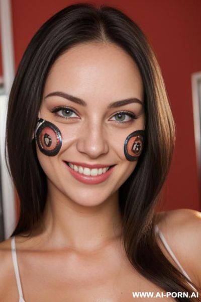 (((eye contact looking at viewer))), ((sperm on face)) - ai-porn.ai on pornintellect.com