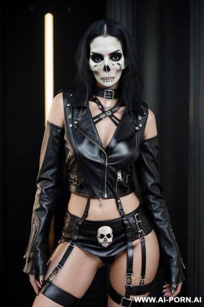Bondage, goth woman - ai-porn.ai on pornintellect.com