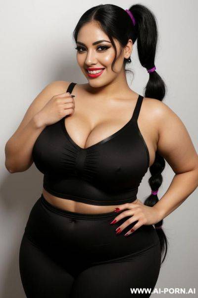 Hot chicana, chola, gorgeous, heavy makeup, hourglass figure, fat, w gain, big hips - ai-porn.ai on pornintellect.com
