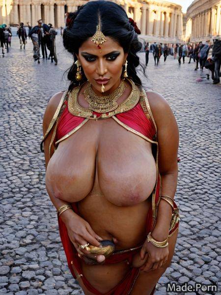 Necklace jewelry roman tamil earrings gigantic boobs fat AI porn - made.porn on pornintellect.com