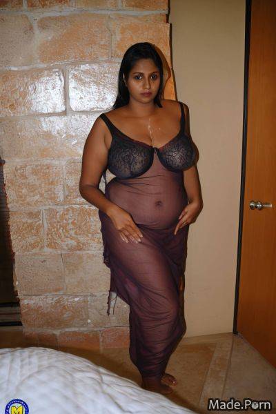 Busty photo wife 40 looking at viewer woman topless AI porn - made.porn on pornintellect.com