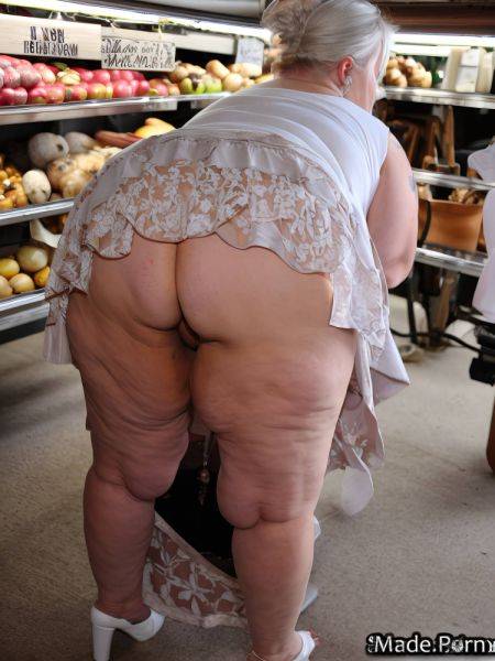 Sundress upskirt morning voyeur cotton lipstick slutty AI porn - made.porn on pornintellect.com