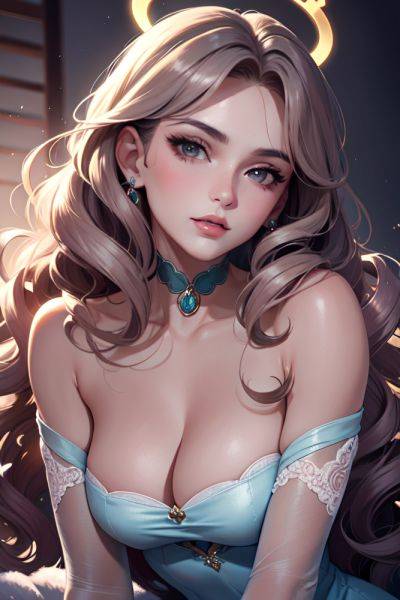Anime Skinny Small Tits 50s Age Pouting Lips Face Ginger Hair Bun Hair Style Dark Skin 3d Bedroom Front View Squatting Bra 3667079155661481772 - AI Hentai - aihentai.co on pornintellect.com