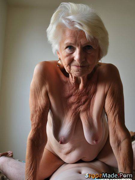 Confused messy hair pov spreading legs woman cowgirl bedroom AI porn - made.porn on pornintellect.com