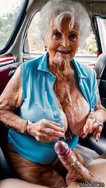 90 big cock car cum on tits slutty handjob caucasian AI porn - made.porn on pornintellect.com
