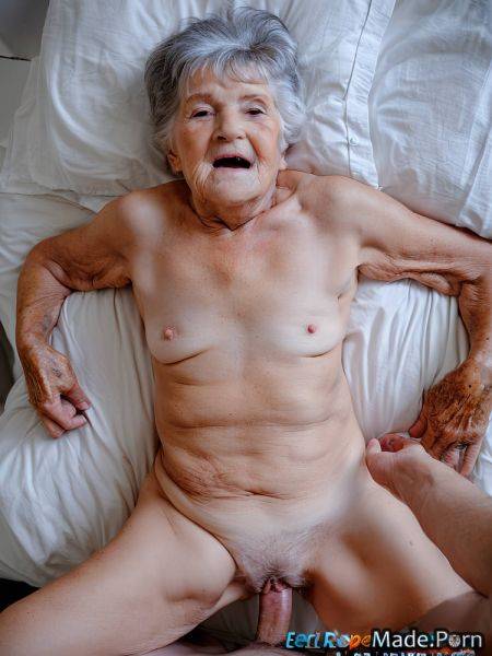 White hair 90 shaved bedroom humping laughing small tits AI porn - made.porn on pornintellect.com